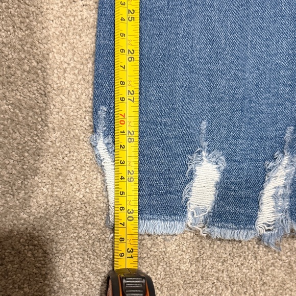 Stylish Blue Flare Jeans for Women - Picture 4 of 4